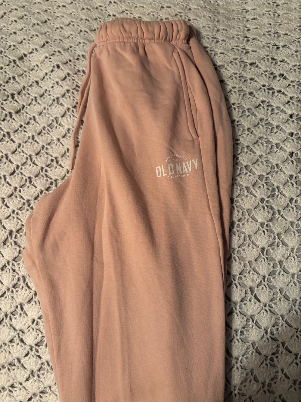 Old Navy Women’s Dusty Rose Jogger Sweatpants